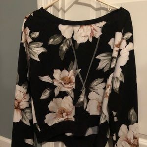 Alison Joy floral long sleeve size medium